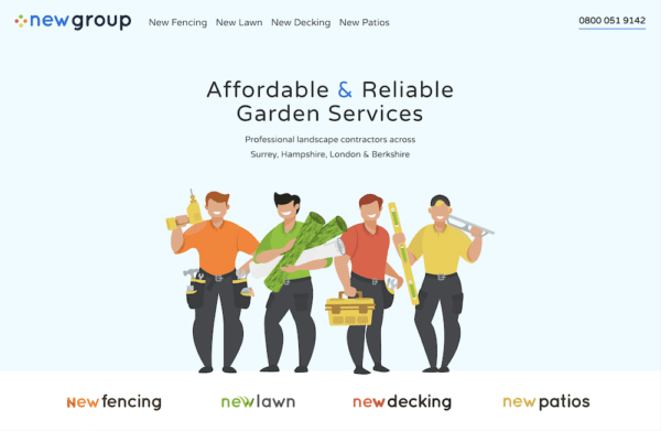 Image gallery marquee