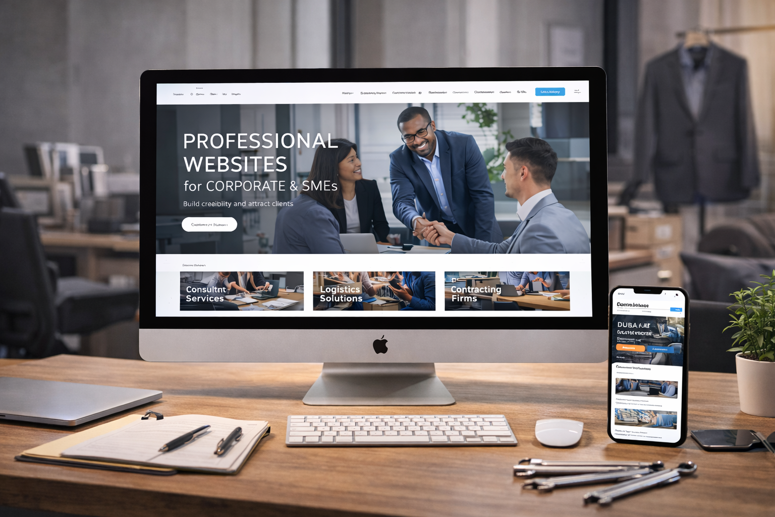 Dubai Website Design for Corporate & SME Businesses