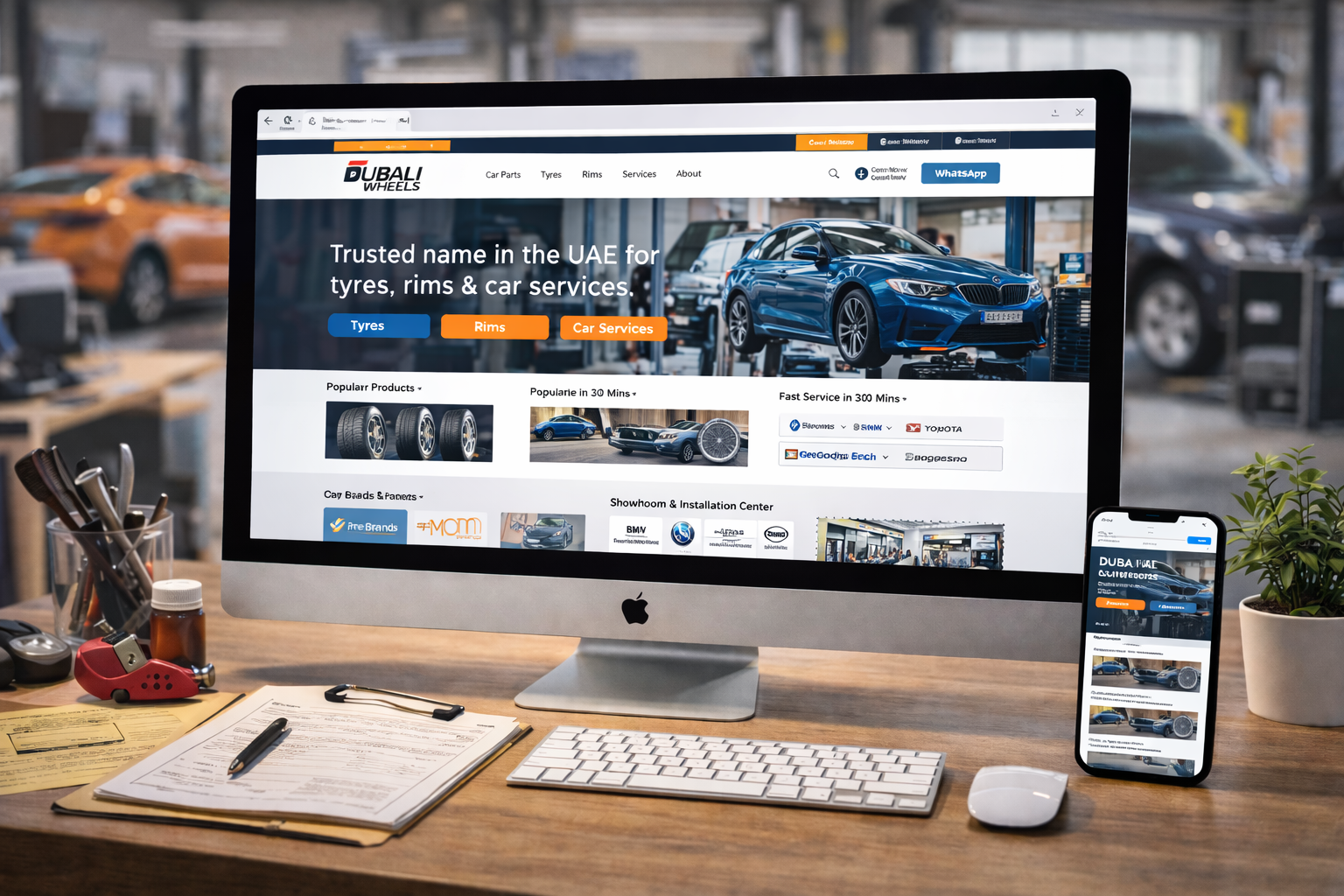 Dubai Website Design Automotive Industry