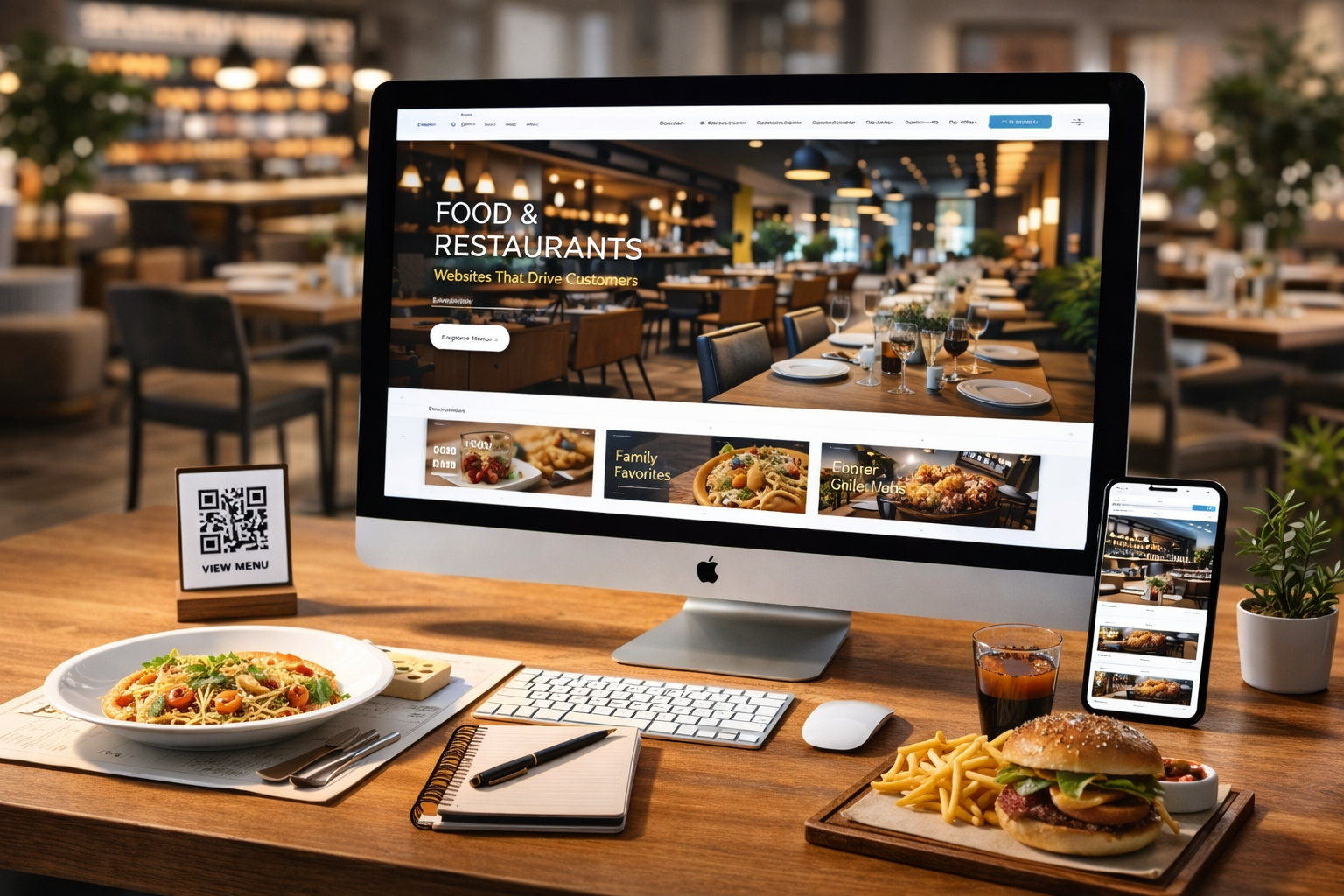 Dubai Website Design Restaurants Food & Beverages