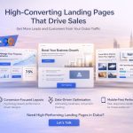 Landing Page Design Dubai by Innovix99 showing high-converting UX UI design, conversion analytics, and modern landing page performance optimization